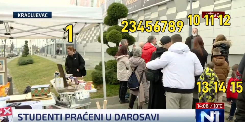 (VIDEO) Totalna propast blokadera! Pogledajte koliko ih je bilo u Kragujevcu