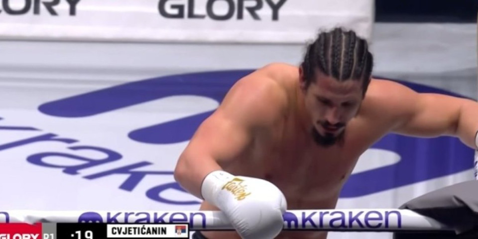 Kakvo srce ima Miloš Cvjetićanin: Polomio prst usred borbe, nastavio i razbio protivnika (VIDEO)