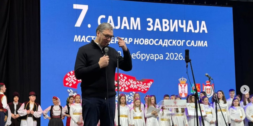 "Uvek ću da štitim srpski narod!": Vučić otvorio sedmi Zavičajni sajam u Novom Sadu (VIDEO)