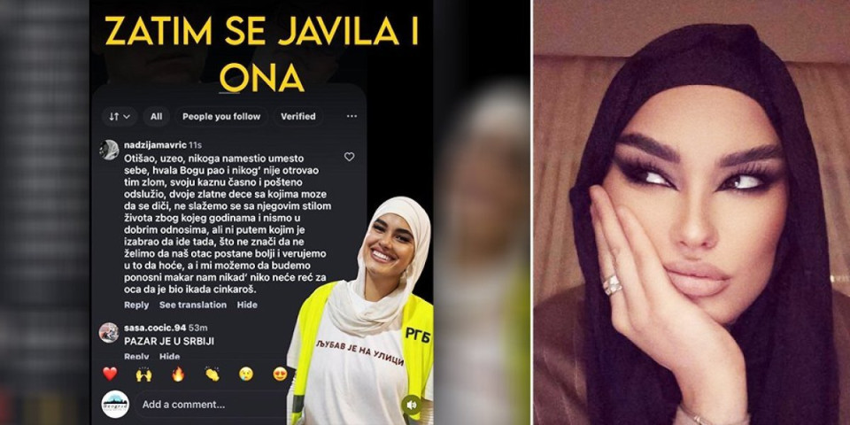 "Časno i pošteno robijao zbog kokaina": Oglasila se devojka - simbol blokadera - nakon vesti da joj je otac osuđivani kriminalac