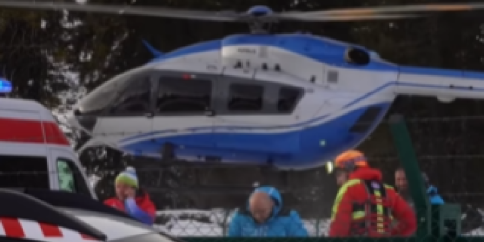 Hitno! Skijaš teško povredio kičmu: Prebačen helikopterom sa Kopaonika (VIDEO)