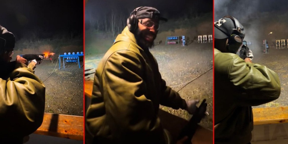 Kodi uzeo pumparicu, rasturio u streljani i zapalio mreže: Ovo niko nije očekivao od igrača Zvezde (VIDEO)