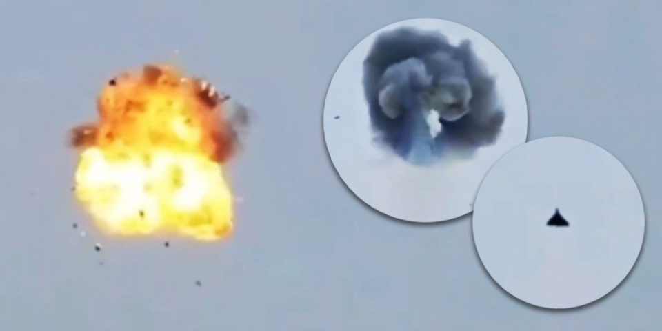 (VIDEO) Pakao na nebu! F-16 uništio rusku letelicu - grad zatresla razorna eksplozija, o manevru pilota priča ceo svet