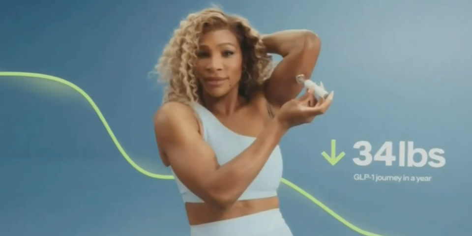 Serena na udaru: Slavna teniserka na stubu srama zbog promocije injekcija za mršavljenje (VIDEO)