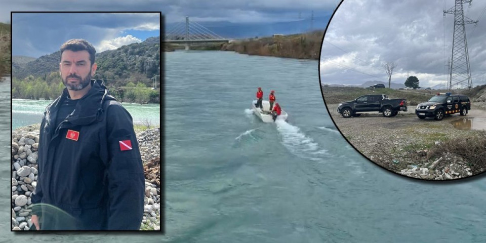 Jeza kod Morače: Ronioci drugi dan u potrazi za devojkom koja se survala u ledenu reku (FOTO)