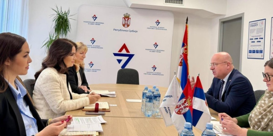Direktorka Nacionalne akademija sa šefom misije OEBS: Sumirani rezultati dosadašnje uspešne saradnje