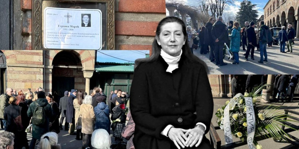 Tuga i jecaji na groblju: Glumica Gordana Marić danas će biti kremirana (FOTO)