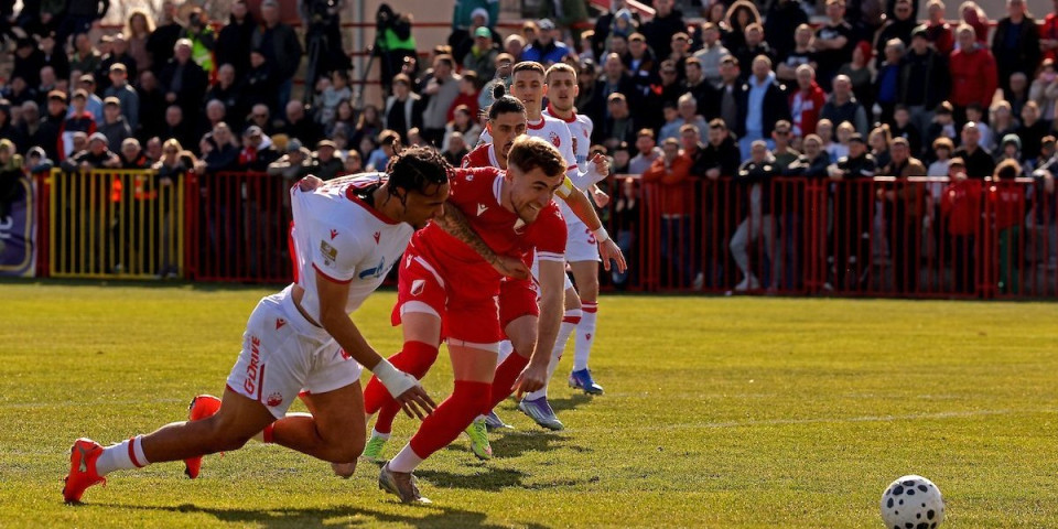 Zvezdu u Dobanovcima dočekala himna Lige šampiona: Navijači samo što ne uđu na teren (VIDEO/FOTO)