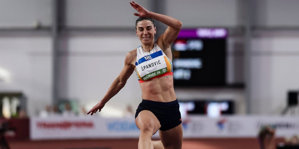 Ivana Španović slavila u troskoku: Oduševila beogradsku publiku i dva puta oborila rekord (VIDEO)