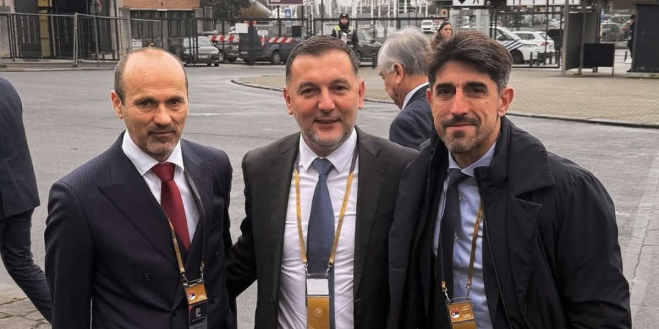 Paunović i Radujko u Briselu, prisustvuju 50. Kongresu UEFA