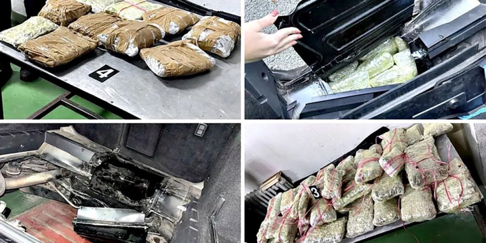 Uhapšen diler u Zrenjaninu: Velika zaplena policije