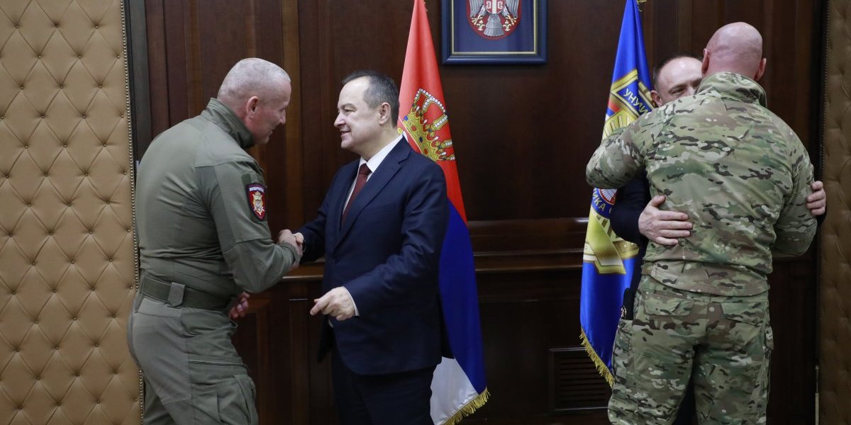 SAJ i Žandarmerija na prijemu kod Ivice Dačića