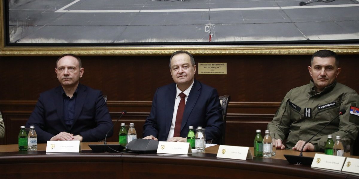 SAJ i Žandarmerija na prijemu kod Ivice Dačića