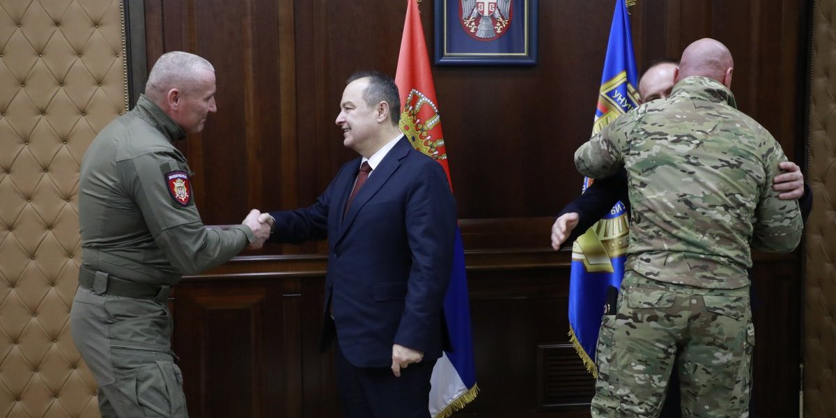 SAJ i Žandarmerija na prijemu kod Ivice Dačića