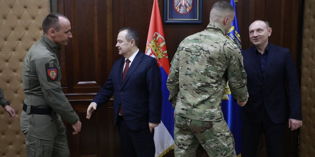 SAJ i Žandarmerija na prijemu kod Ivice Dačića