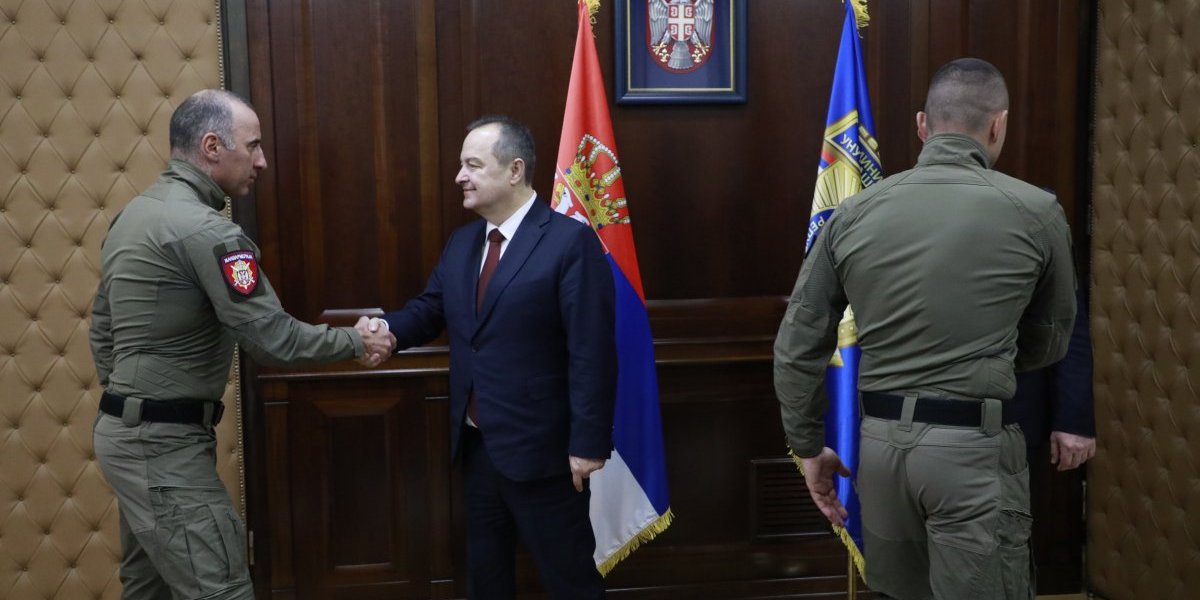 SAJ i Žandarmerija na prijemu kod Ivice Dačića