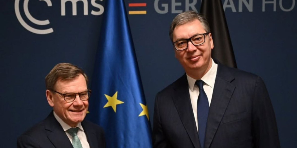 U Minhenu radno od ranog jutra: Vučić se sastao sa ministrom spoljnih poslova Nemačke Vadefulom