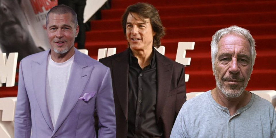 Snimak brutalne tuče Breda Pita i Toma Kruza zbog Džefrija Epstina šokirao svet (VIDEO)