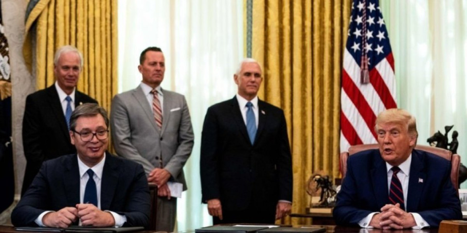 Demant iz Bele kuće: Sastanak Vučića i Trampa nikada nije bio blokiran