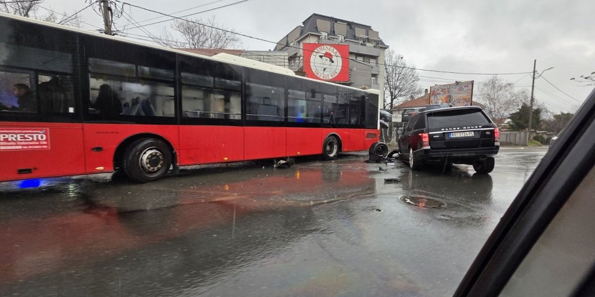Saobraćajna nezgoda na Zvezdari