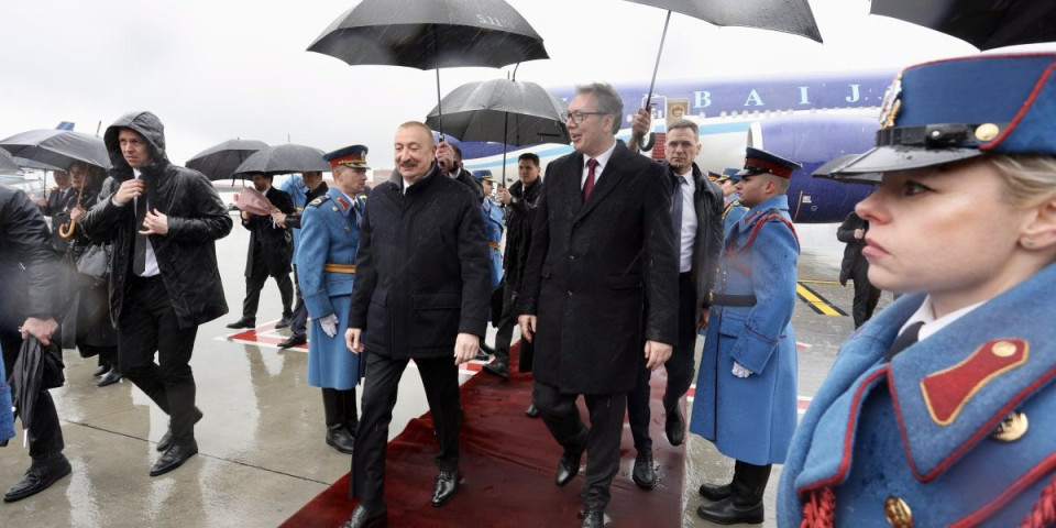 "Hvala iskusnom državniku što svoje znanje deli sa mnom": Vučić se oglasio o poseti predsednika Alijeva (VIDEO)