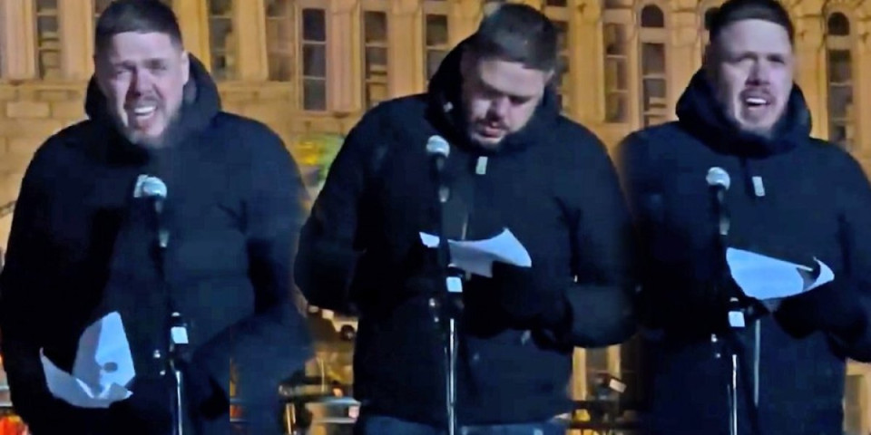 Mikrofon ga nadigrao! Štimac u Orašcu zastajkivao, gubio misao i postao tema podsmeha (VIDEO)