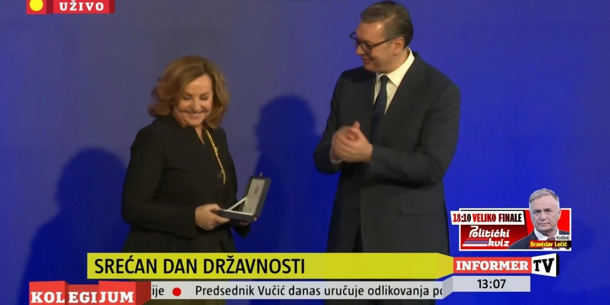 Ana Bekuta i Aleksandar Vučić