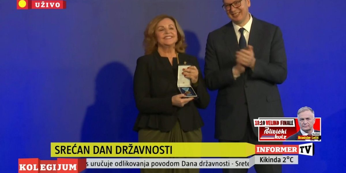 Ana Bekuta i Aleksandar Vučić
