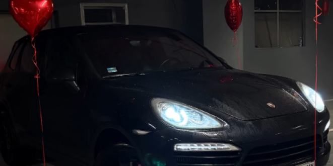 Dobila "porše" za Dan zaljubljenih