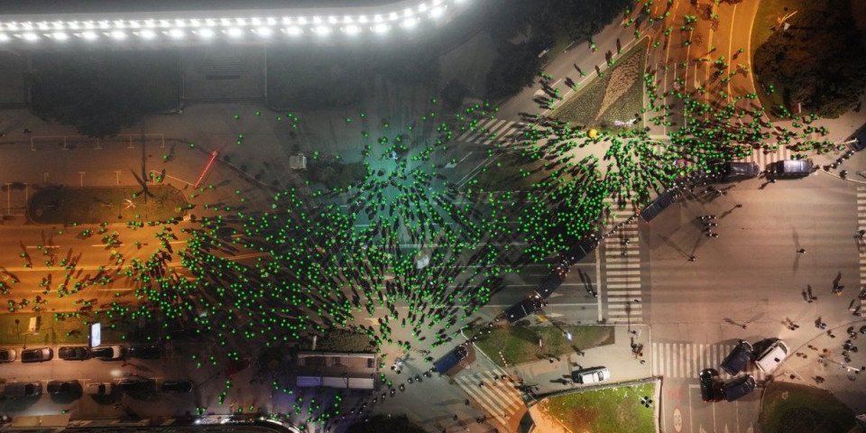 Ovo je dokaz crno na belo: Pogledajte koliko se blokadera večeras okupilo u Novom Sadu