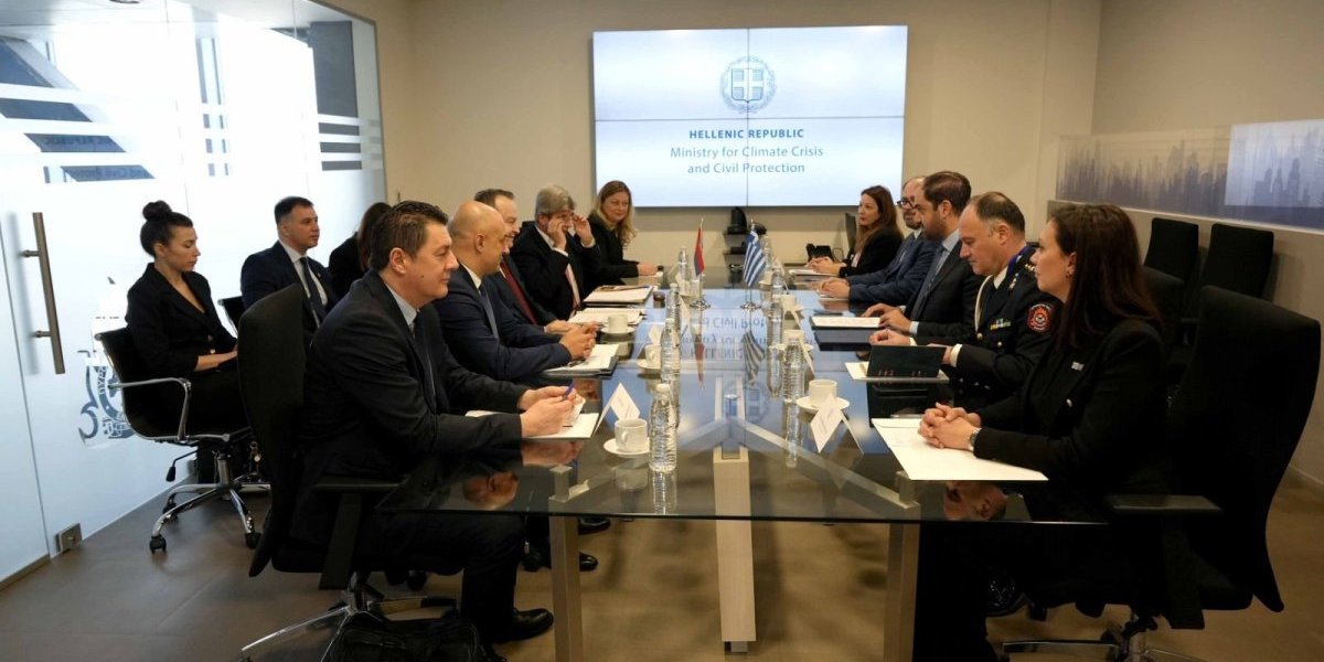 Sastanak ministra Ivica Dačića i Janisa Kefalojanisa