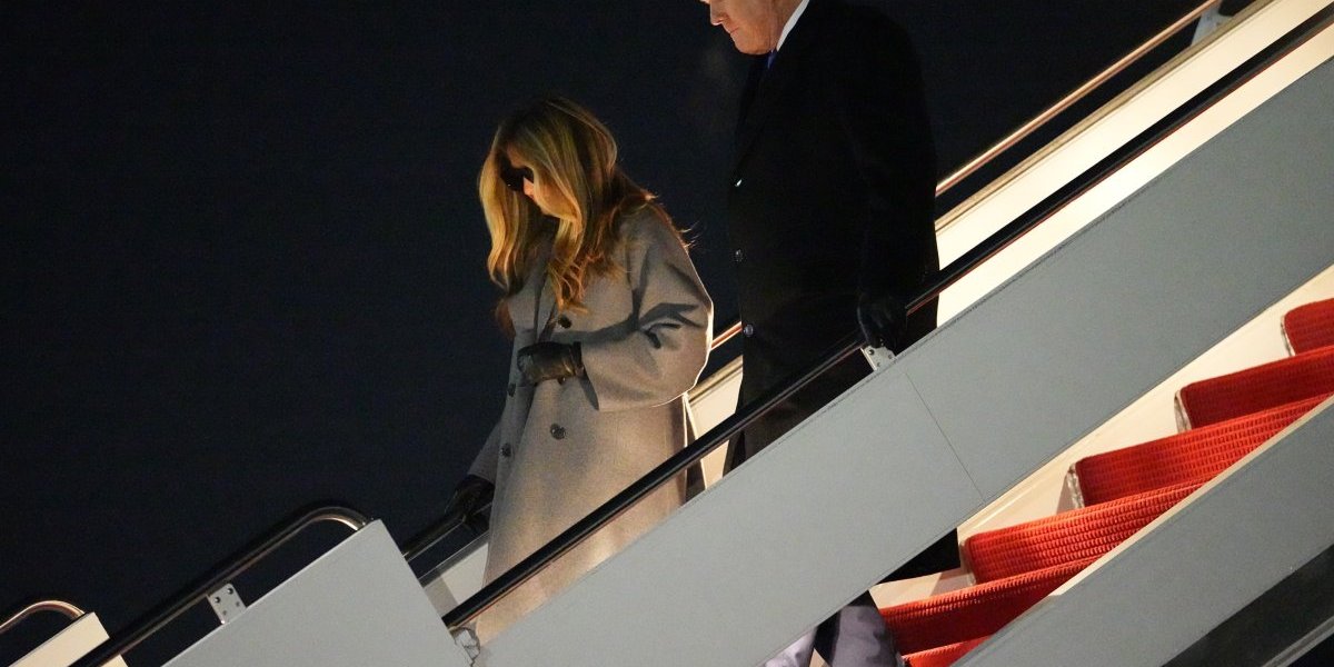 Melanija i Donald Tramp