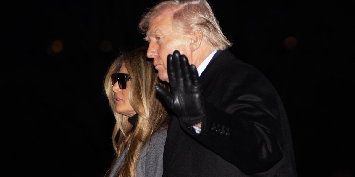 Melanija i Donald Tramp