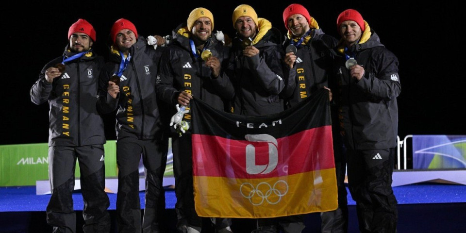 Nemci ispisali istoriju na Zimskim olimpijskim igrama - Osvojili sve medalje u jednoj disciplini