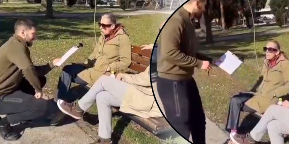 Blokaderi pokušali da napadnu gospođu sa dva fakulteta - usledio hladan tuš (VIDEO)