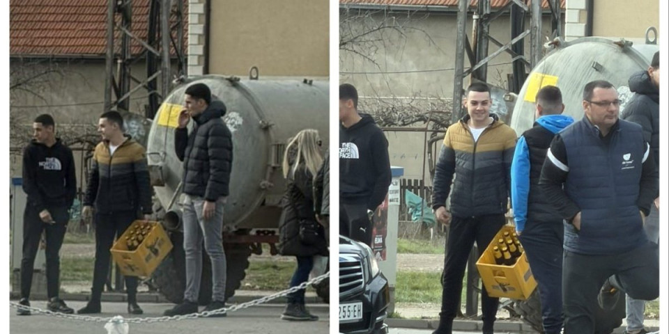 Protest poljoprivrednika ili alkoholijada? Šok fotografije iz Bogatića