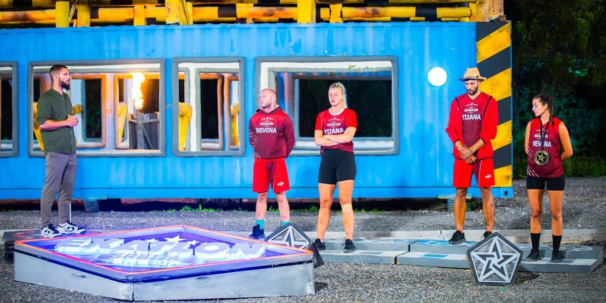 Vuk Vukašinović na poligonu sa takmičarima