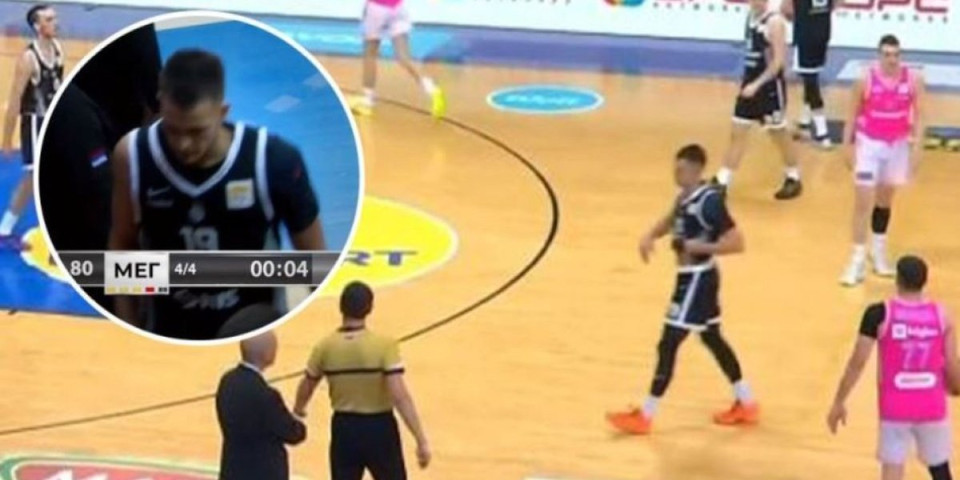 Lakić besneo na saigrače, pa odjurio s terena pre kraja meča: Ovo niste primetili u TV prenosu (VIDEO)