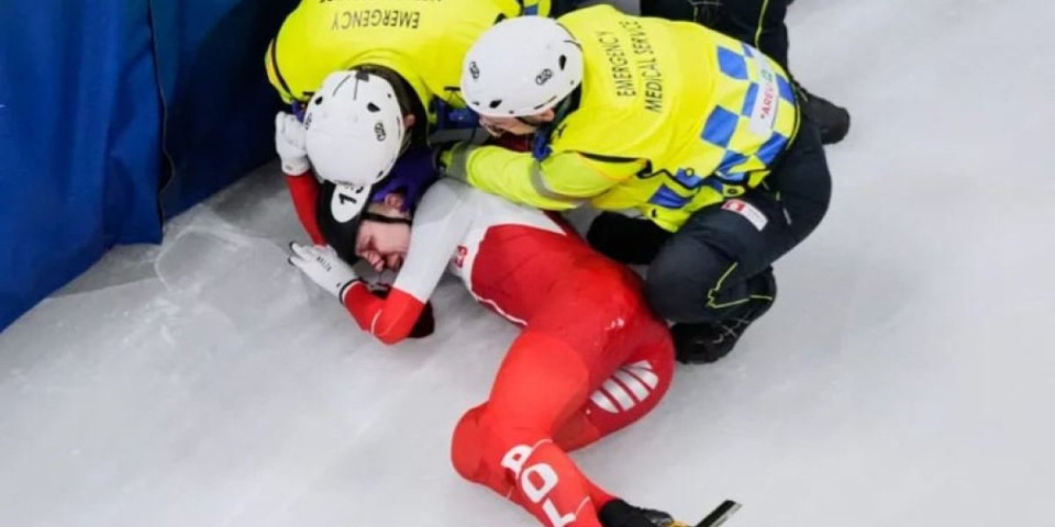 Malo je falilo da ostane bez oka: Horor povreda Poljakinje na OI, krv šikljala na sve strane (FOTO/VIDEO)