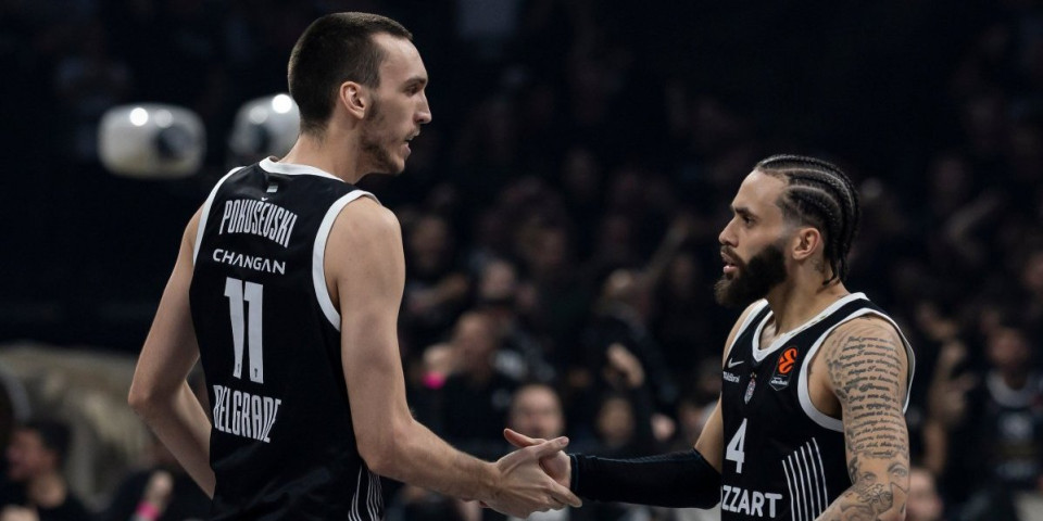 Ples Vošingtona i ledeni Poku: Ovo je snimak sa treninga Partizana koji je postao viralan (VIDEO)