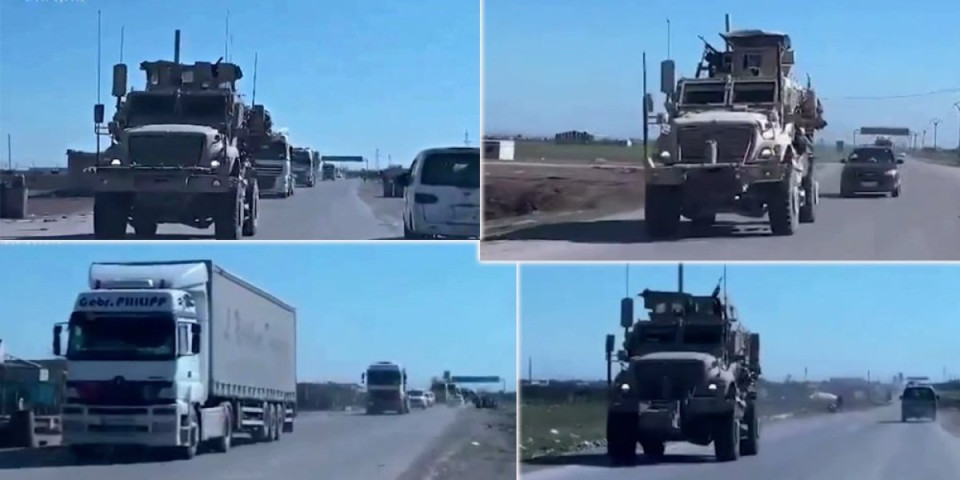 (VIDEO) Biće rata! Ogromna američka vojna kolona juri sa severa: Poznato gde su se uputili, sve je spremno za nezamisliv okršaj