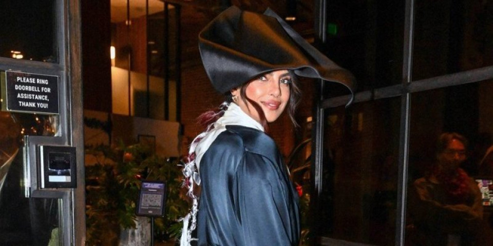 Prijanka Čopra stvorila novi modni hit: Ovaj šešir i stajling nećete zaboraviti (FOTO)