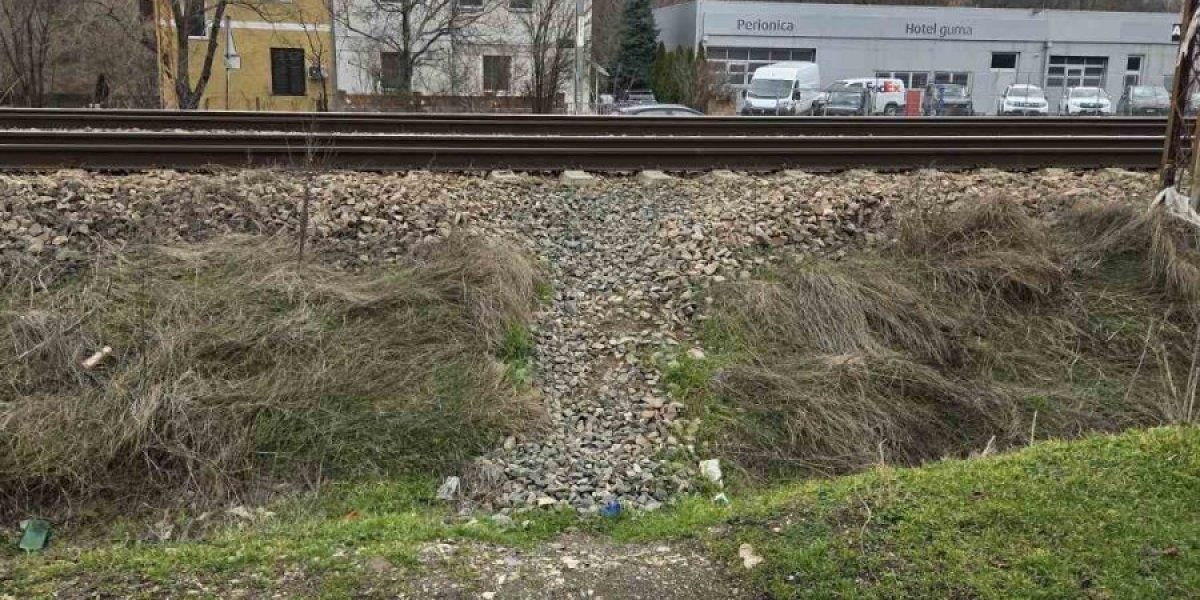 Mesto pogibije žene u Rakovici