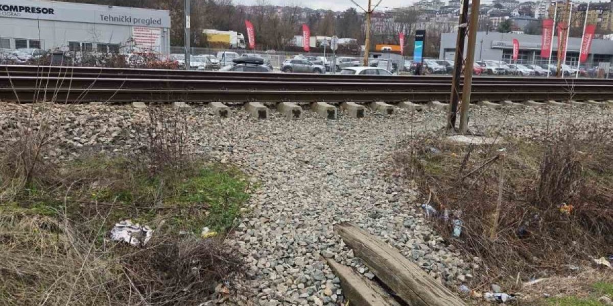 Mesto pogibije žene u Rakovici