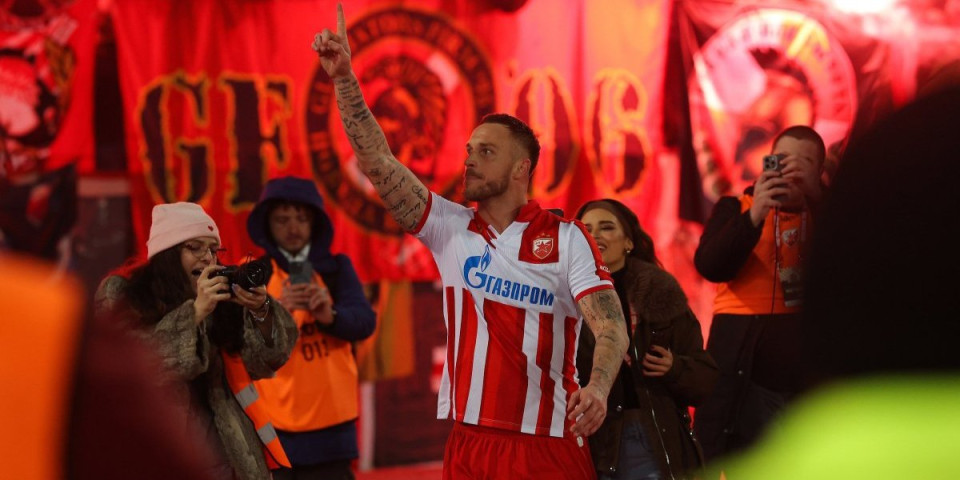 Bomba Arnautovića: Zvezdin napadač moćnim udarcem matirao Miloševića (VIDEO)