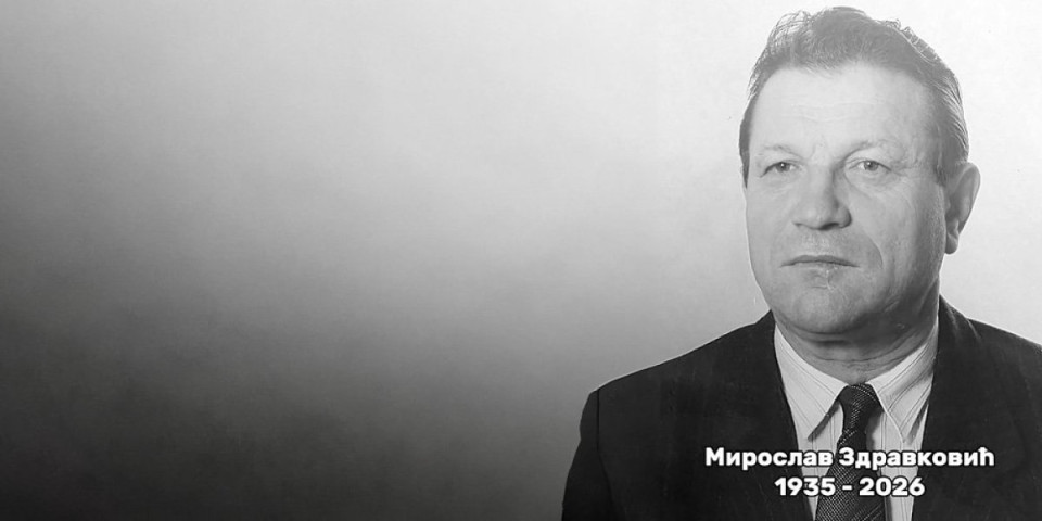 Preminuo Miroslav Zdravković: Poznato mesto i vreme sahrane