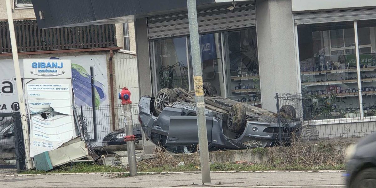 Saobraćajna nezgoda u Mirijevskom bulevaru