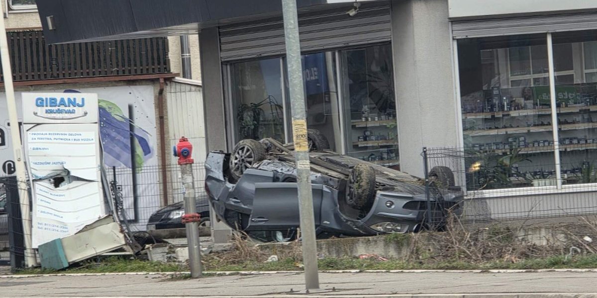 Saobraćajna nezgoda u Mirijevskom bulevaru
