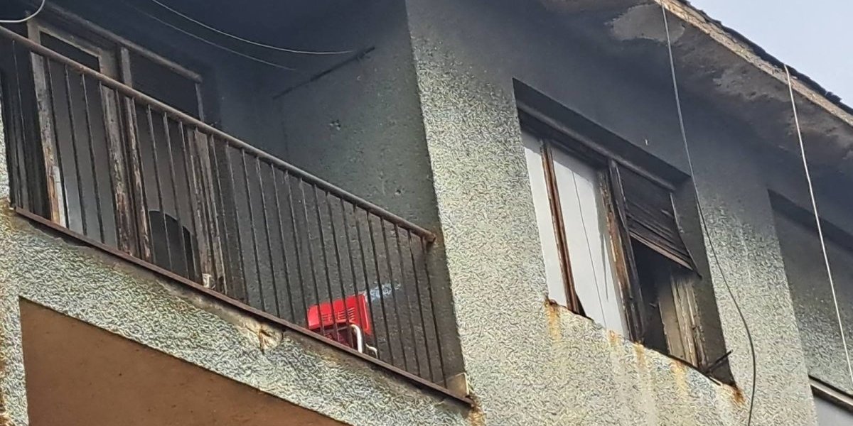 Totalno izgoreo stan 