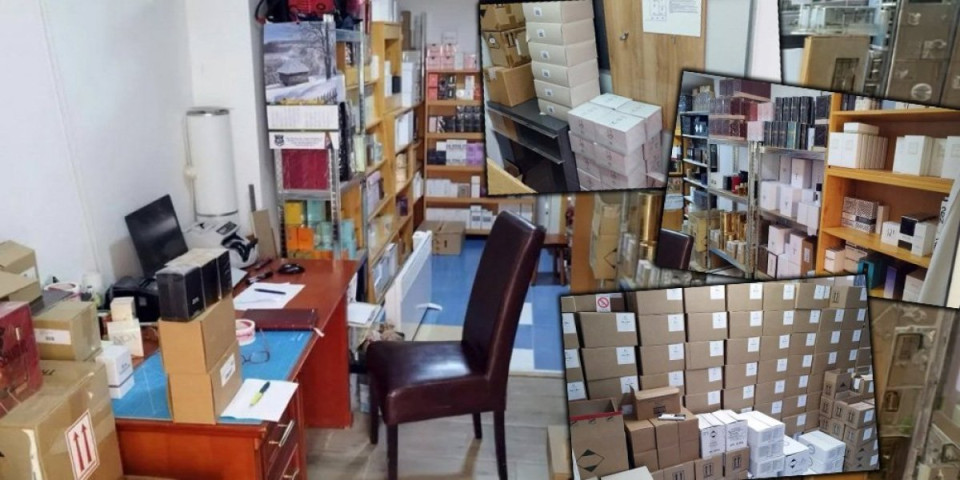 Zaplenjena roba u vrednosti od 6 miliona: Sprečena nelegalna prodaja parfema